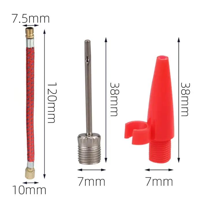 Un ensemble d'adaptateurs de valve de vélo, adaptateur de valve de tuyau gonflable SV AV DV, pompe à vélo