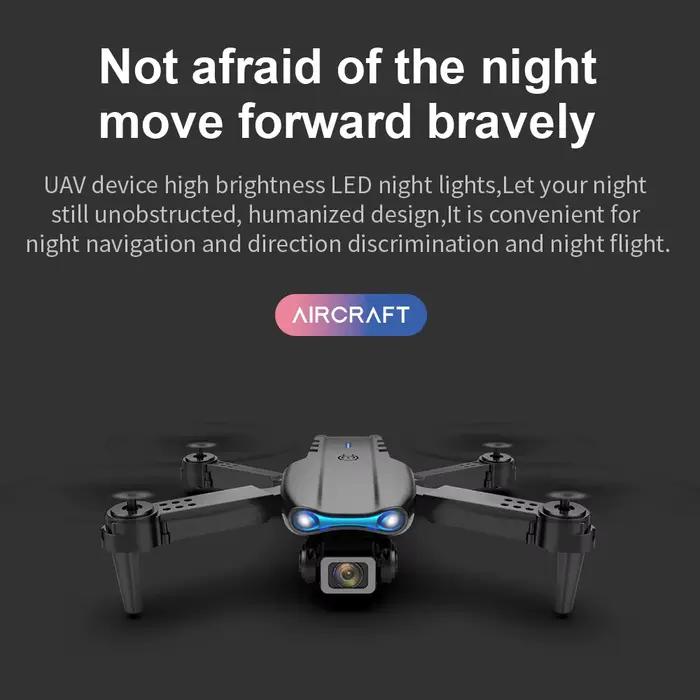 K3 E99 Pro RC Drone K3 quadrirotor professionnel WiFi FPV Mini Drones hélicoptères RC 4K double caméra télécommande enfants jouets cadeau