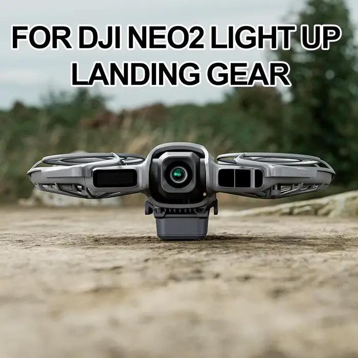 Drone veilleuse train d'atterrissage pour DJI Neo 2 accessoires lumières rechargeables LED nuit mouche surélevée jambe