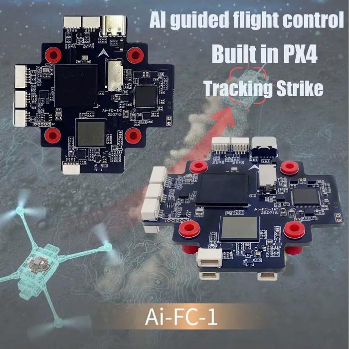 Contrôleur de vol de guidage terminal Ai-FC-1, PX4 intégré, prend en charge la caméra CVBS. Accessoires adaptés aux drones
