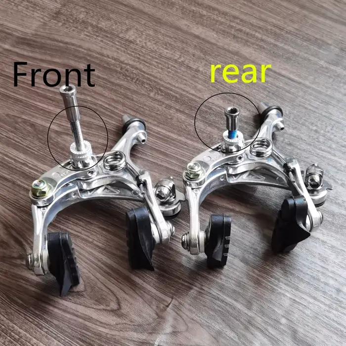V-Brake-Étrier de frein avant et arrière en aluminium pour vélo de course, vélo de route, tourisme, pivot, nervure latérale, 44-57mm, nouveau, 2022