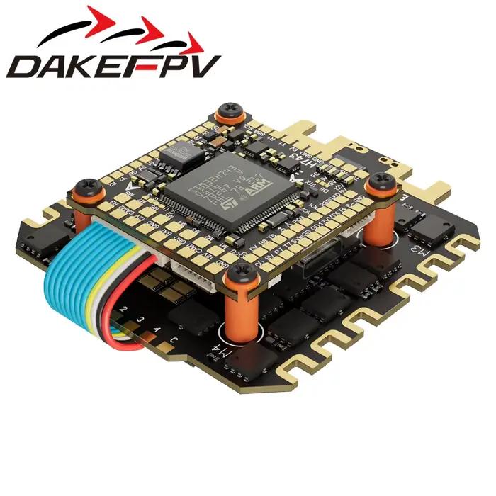 Contrôleur de vol pour drone FPV DAKEFpv H743 en métal robuste pour une précision de vol améliorée occasions spéciales vol drone compétition