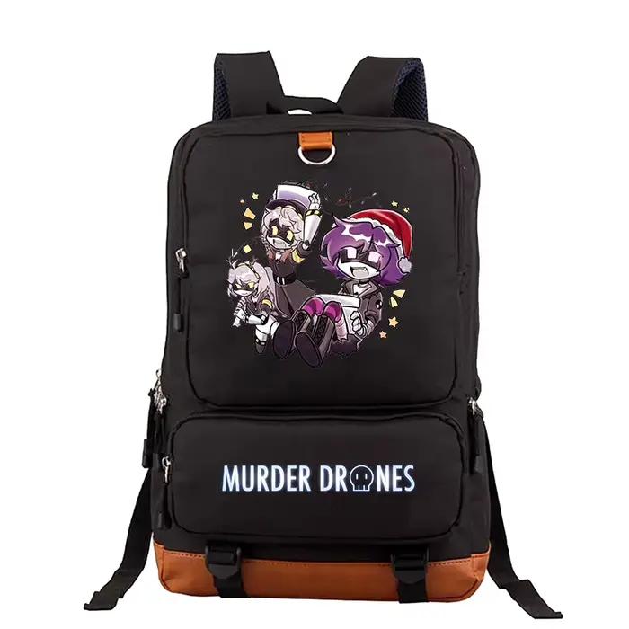 Murder Drones sac à dos haute qualité écoliers sac à dos adolescent voyage sac à dos pour femmes ordinateur portable sac à bandoulière