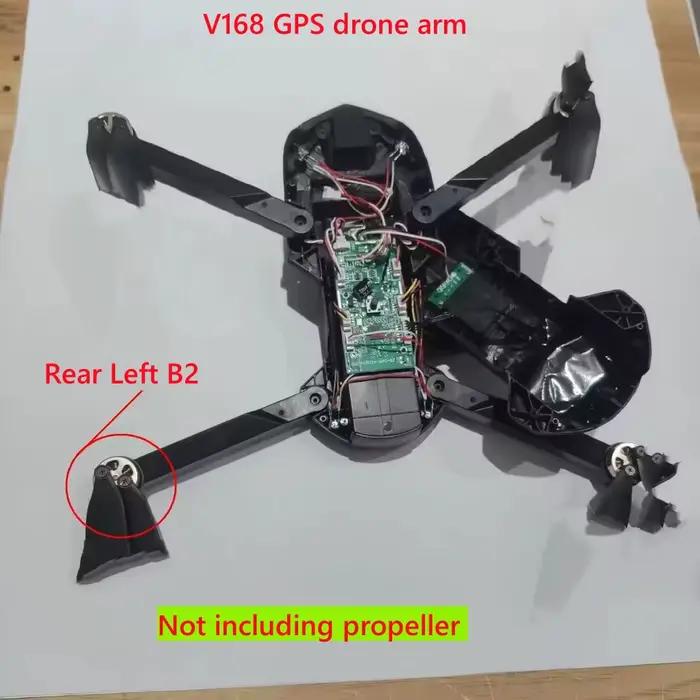 Bras de Drone JHD V168 Pro Max Moteur Sans Balais Bras de Drone GPS Origine V168 Bras de Drone Quadrirotor Drone V168 PRO Bras Occasions Spéciales