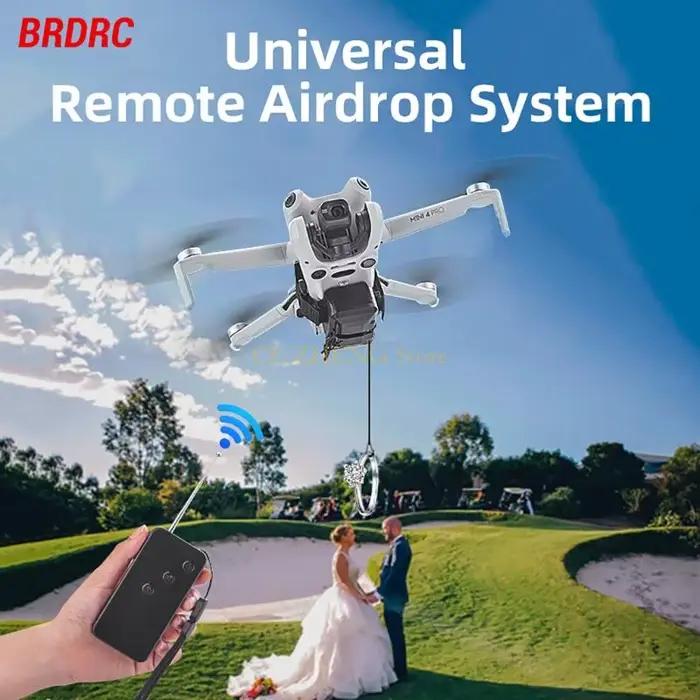 Drones appâts à lancer le dispositif de compte-gouttes d'air de lanceur de livraison de charge utile générale pour drones