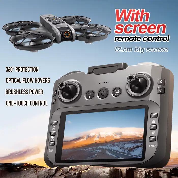 Mini drone à écran S156 avec 90 ° Caméra électrique réglable 8K HD