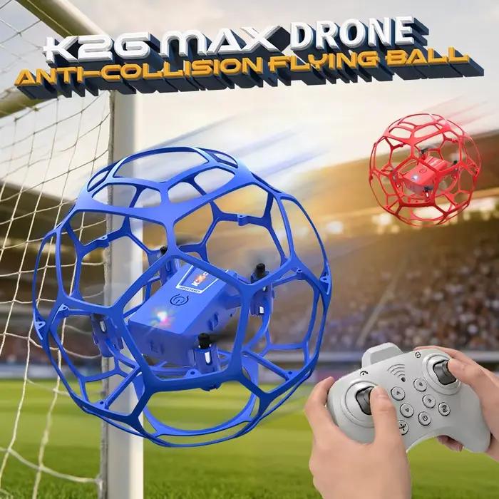 2026 K26 2.4G RC course Football Drone 3D Protection complète pression Altitude télécommande jouet quadrirotor cadeau pour enfant garçon adulte