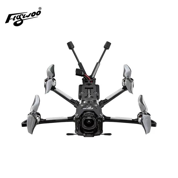 Drone quadricoptère micro longue portée Flywoo Explorer LR4 O4 pro V2 Sub250 avec capacité d'exploration
