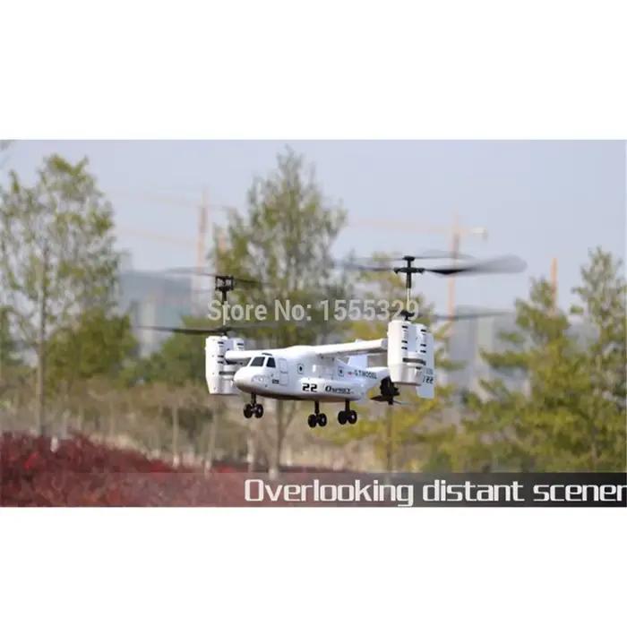 Osprey Transport RC Hélicoptère Jouet 2.4GHz 4.5CH Prêt à Voler Stabilisateur Gyroscopique Lumières LED Télécommande Pour Enfants Adultes Occasions Spéciales