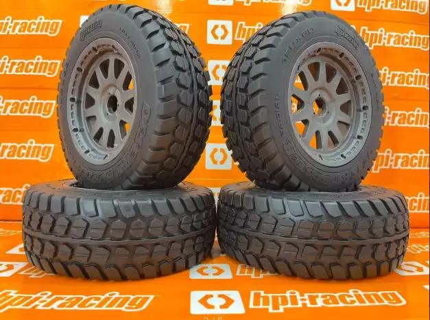 Jeu de pneus d'origine HPI RACING/KM HPI 1/5