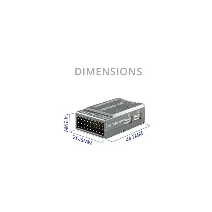 Contrôleur de vol Radiomaster Nexus XR F4 | Récepteur ExpressLRS 2