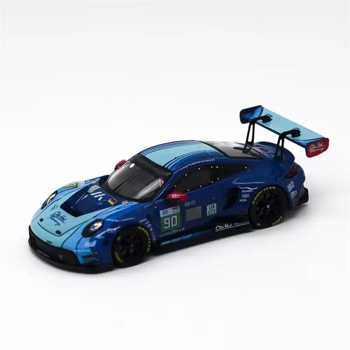 Modèle de voiture de collection en métal moulé sous pression 1:64 GT3 R LeMans 24H LMGT3 2025 Chip Hart Racing / Temerario