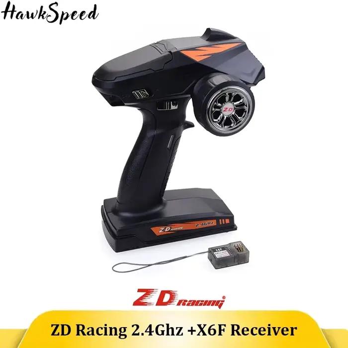 ZD Racing-Émetteur de Télécommande avec Récepteur pour Voiture RC