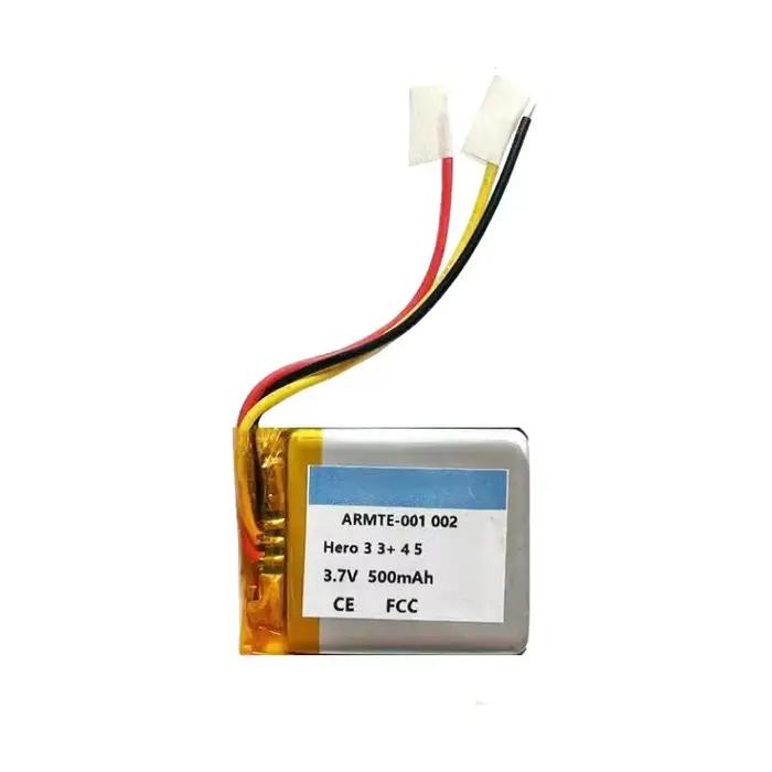 Batterie 500mAh pour Gopro Hero 2 3 4 5 6 7 8 9 Hero2 Hero3 Hero4 Hero5 Hero6 Hero7 Hero8 Hero9