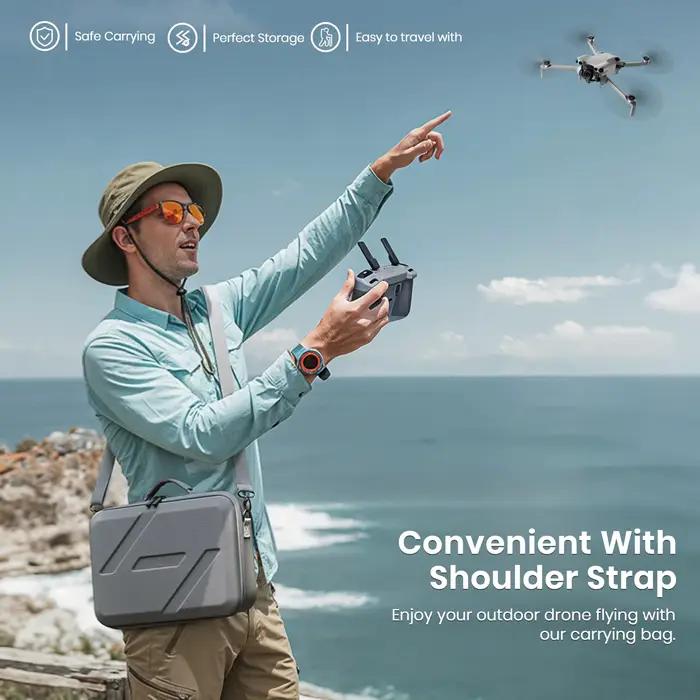 STARTRC PHOTO Étui de transport portable pour DJI Mini 5 Pro Fly More Combo Accessoires compatibles avec la manette DJI