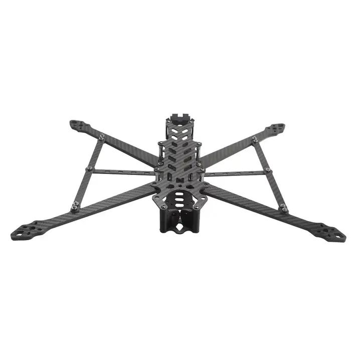 Cadre de drone FPV DF-V2 en fibre de carbone pour course RC FPV freestyle longue portée pour adultes 14 ans et plus