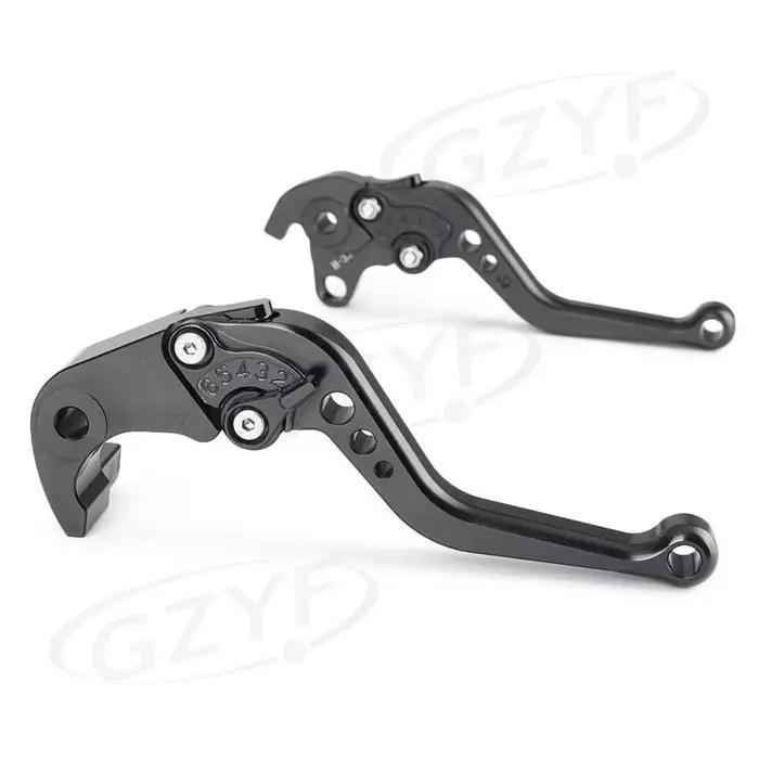 CNC Racing-Leviers de Frein et d'Embrayage Courts Réglables en Aluminium, pour Honda CBR1000RR CBR 1000 RR 2004 2005 2006 2007