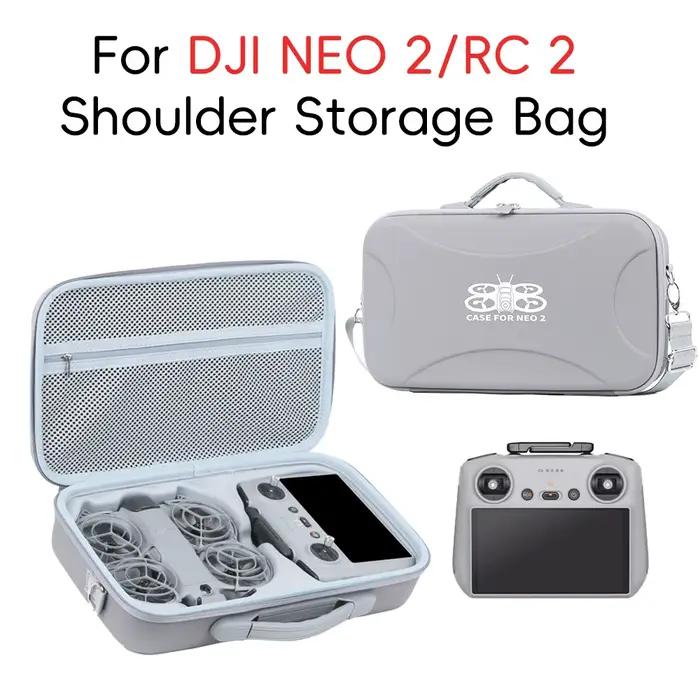Pour DJI Neo2 RC-2 : Étui de rangement tout-en-un avec bandoulière