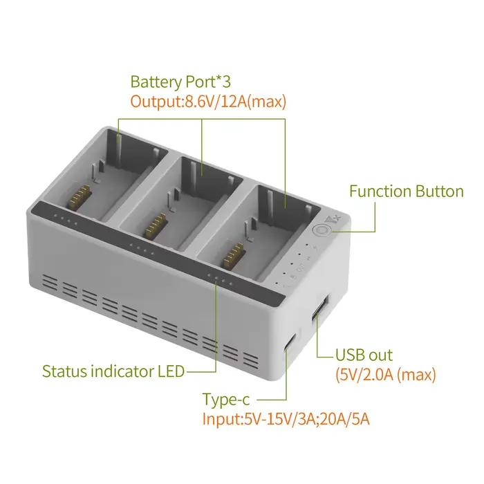 Hub de charge de batterie pour drone DJI Lito 1/X1