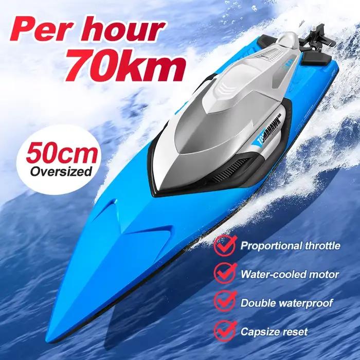 S2 RC hors-bord bateau 50 KM/H haute puissance télécommande professionnelle
