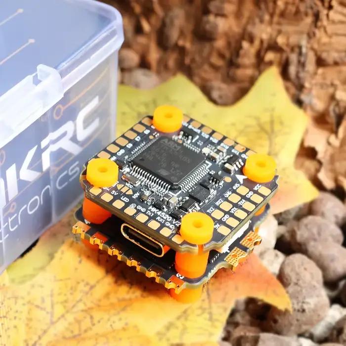Contrôleur de vol HAKRC F405 V2 F4 Mini avec double BEC et ESC 4-en-1 35/40/50/60/65A DShot150/300/600/1200 PWM pour drone de course FPV RC