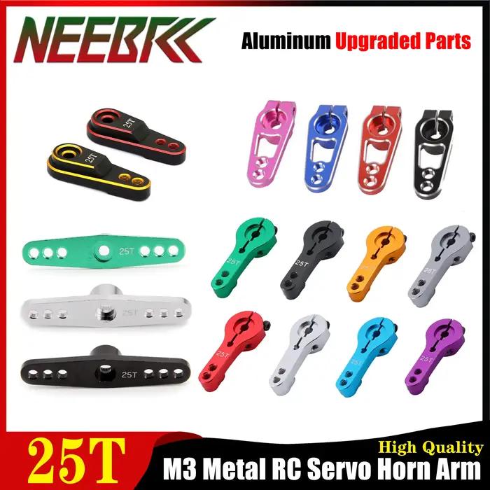 Bras de klaxon Servo RC en métal 25T M3