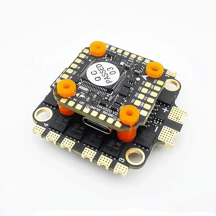 Contrôleur de vol HAKRC F405 V2 F4 Mini avec double BEC et ESC 4-en-1 35/40/50/60/65A DShot150/300/600/1200 PWM pour drone de course FPV RC