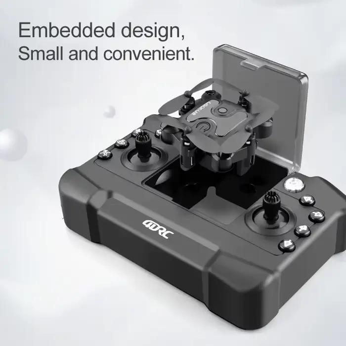 Mini Drone 4K HD Caméra WiFi FPV Maintien d'Altitude Professionnel Pliable Quadrirotor RC Drone Enfant Jouets Cadeau Occasions Spéciales
