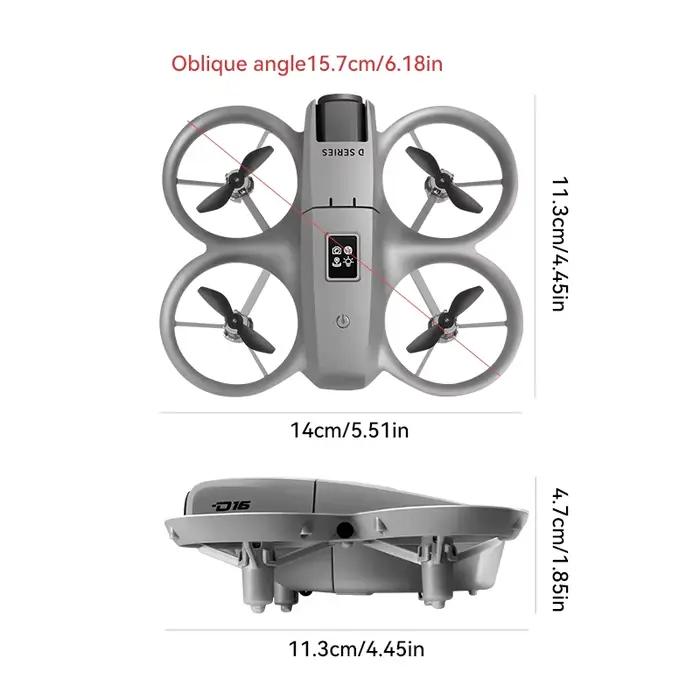 Nouveau mini drone D16 avec double caméra 8K HD