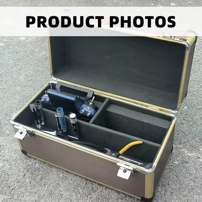 RC Drone Radio Remote Controller Aluminum Case Rainproof Dustproof Avoid Bumping Convenient for Travelling