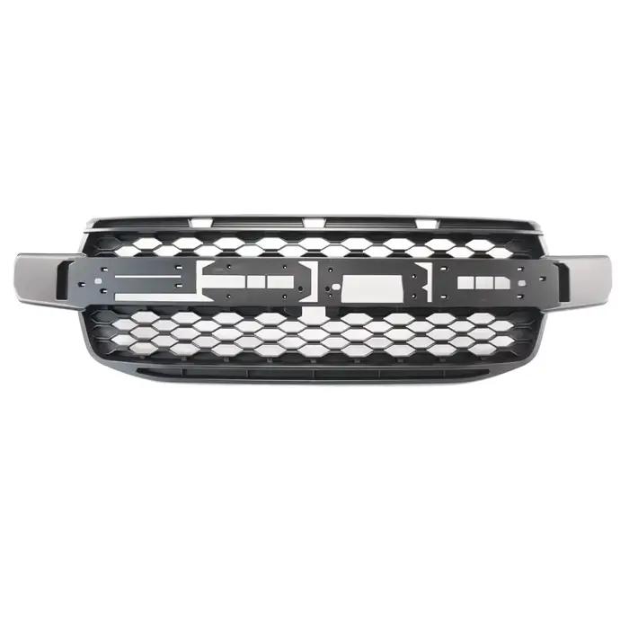 Grille de pare-chocs avant style Raptor avec éclairage sans ACC, pièces auto pour Ford Ranger 2022 2023