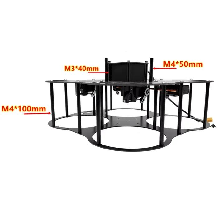 Dispositif de lancer de balles parabolique XAERO DIY pour drone UAV
