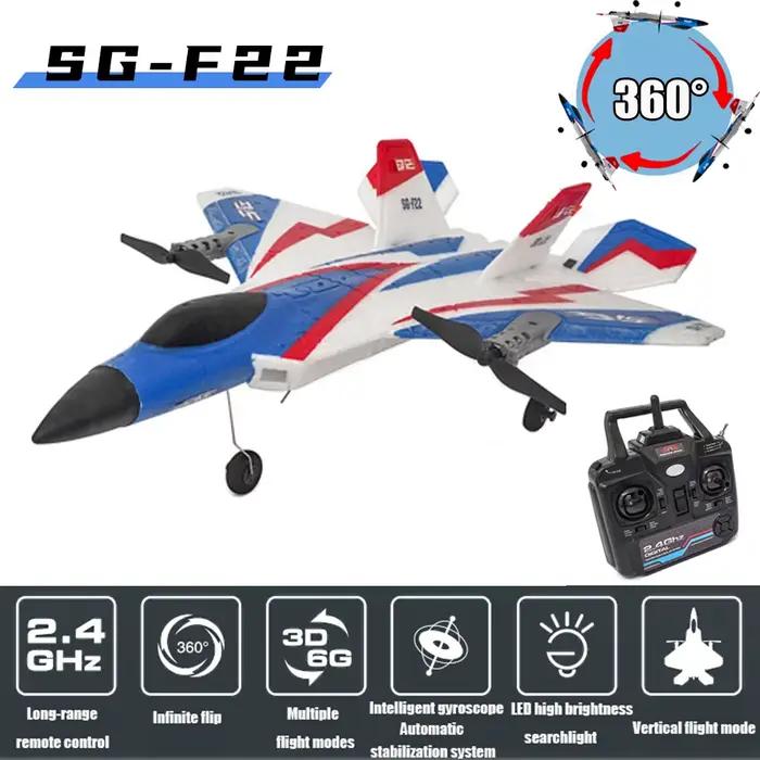 Avion RC F22 cascadeurs