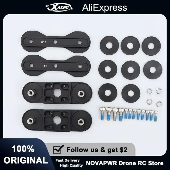 Hobbywing X11 Drone Hub et pinces 40132-4314 ensemble de mise à niveau agricole pour chargeurs lourds