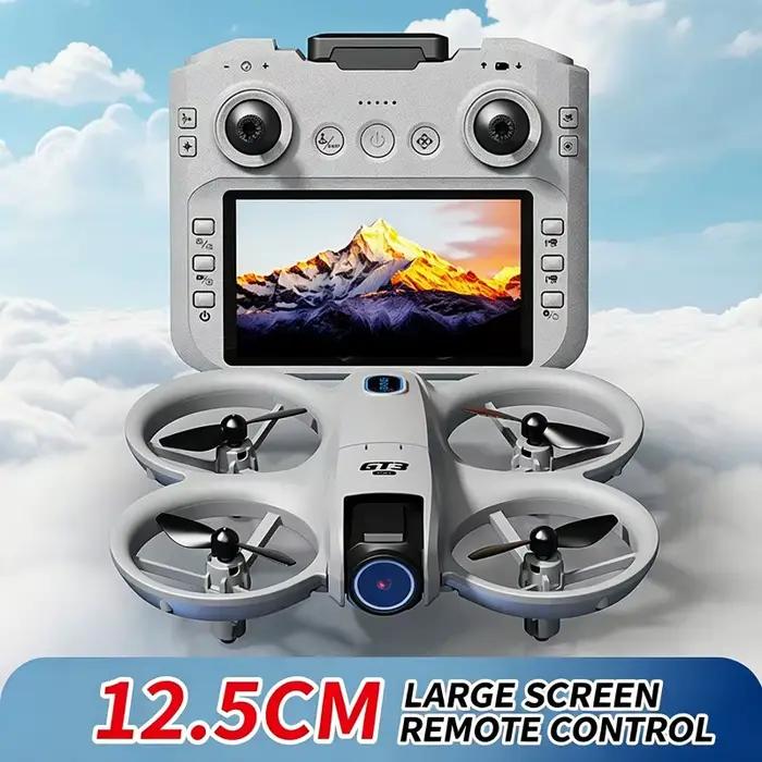 Mini drone GT3 MAX avec double caméra HD 8K