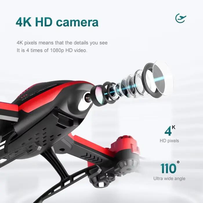 Drone RC 4k caméra HD professionnelle WiFi Fpv
