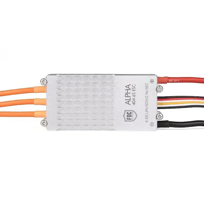 T-MOTOR ALPHA 40A 6S FOC multi-rotor UAV ESC contrôleur de vitesse électronique pour moteur sans brosse Multicopter RC Drone MN501S MN601S