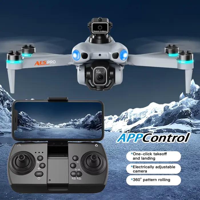 5KM 8K professionnel HD double caméra 2026 populaire nouveau AE5 GPS Drone 3 axes cardan 360 ° Jouet quadrirotor sans