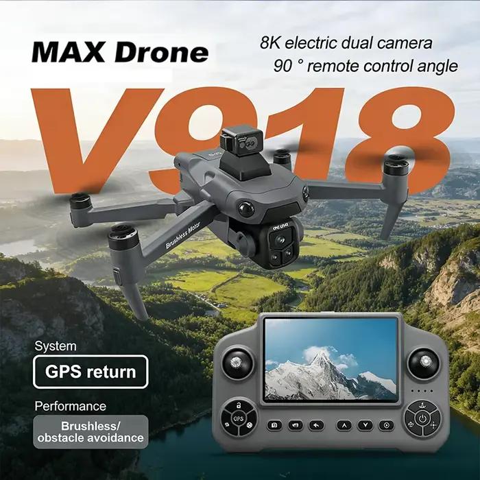 Drone RC GPS Lenovo 4K 8K Professionnel pour photographie aérienne HD