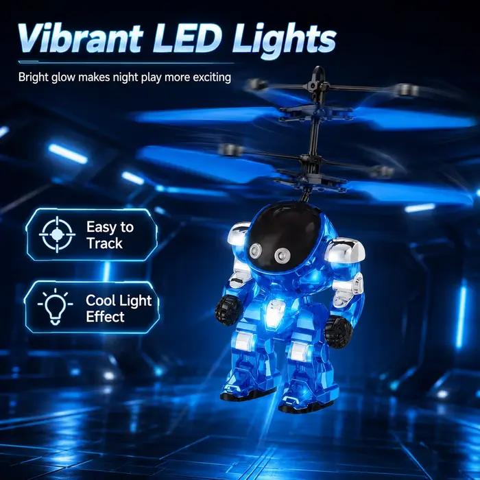 Robot Mech Warrior volant commandé par gestes – Mini drone