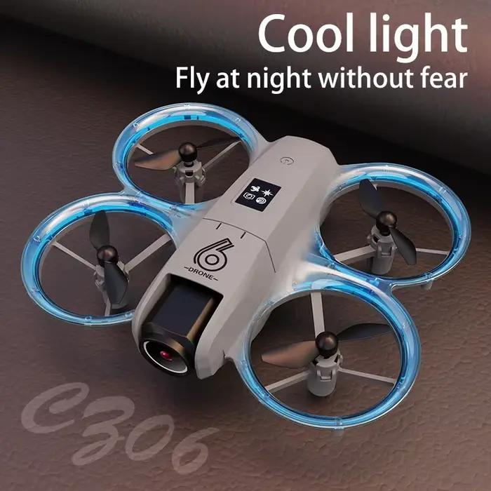 Mini Drone quadrirotor RC - Double caméra HD 480P