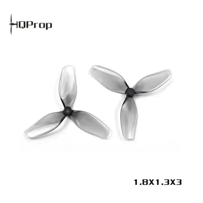 10 paires d'hélices HQDrop 45MM à 3 pales avec trous d'arbre de 1.5mm pour drones de course FPV