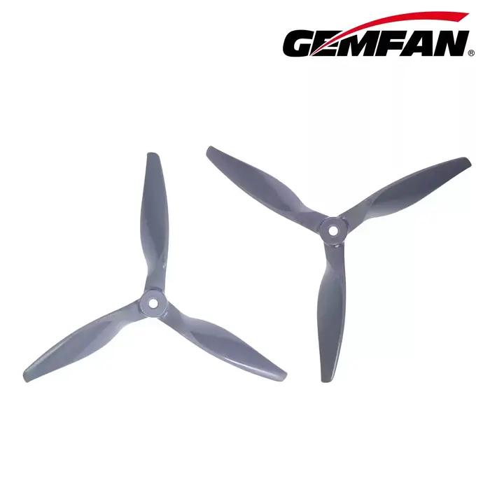 Hélices de drone GEMFAN Vortex 8 pouces 3 pales haute performance pour FPV et course composite robuste pour hélicoptères et quadricoptères