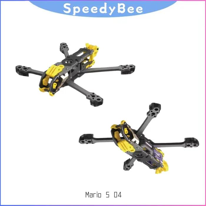 Drone FPV Racing & Freestyle SpeedyBee Mario 5 O4 Carbon Frame Kit de Construction Ultraléger Occasions Spéciales