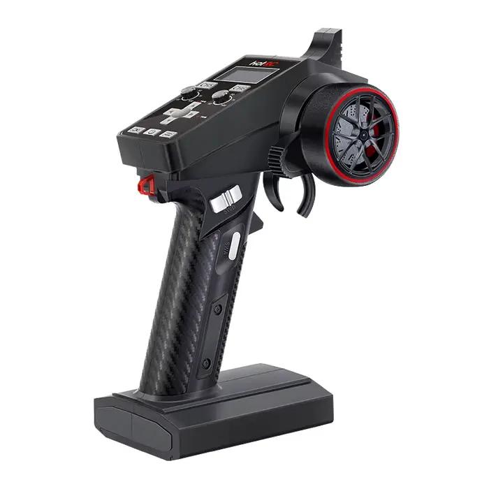HOTRC CT-6A 2.4GHz 6CH télécommande système Radio transmetteur écran LCD avec récepteur F-06A pour RC voiture réservoir bateau
