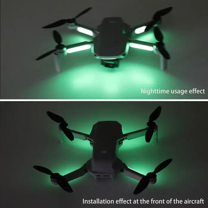 Autocollants lumineux pour Drone avec caméra