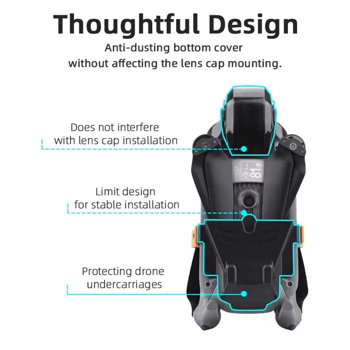 Support d'hélice fixe pour stabilisateurs de Drone DJI Air 3 Air 3S accessoires de protection base en silicone et ABS pour hélices avant arrière occasions spéciales drones