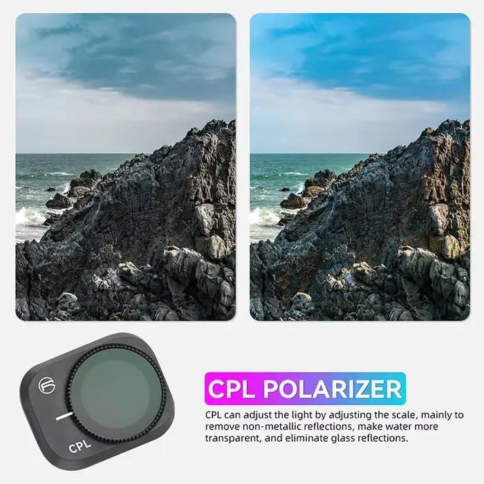Filtres d'objectif UV CPL ND ND-PL 4 8 16 32 64 pour DJI Mini 3 et Mini 3 Pro accessoires drone photo aérienne professionnel et amateur
