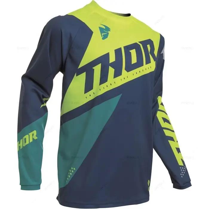 Maillot de vélo de montagne pour course de cross-country, manches courtes, t-shirt de descente, maillot Poc MTB, maillot de vélo tout-terrain MX Enduro, maillot de motocross