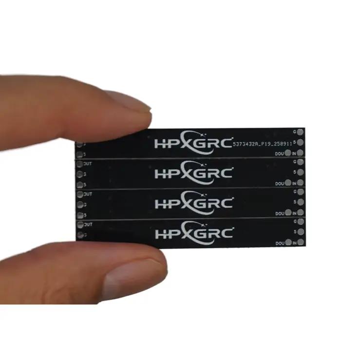 HPXGRC 4 pièces Programmable 2812 bras lumière LED 5V RGB pour FPV Racing Freestyle Whoop Drone-Compatible Runcam